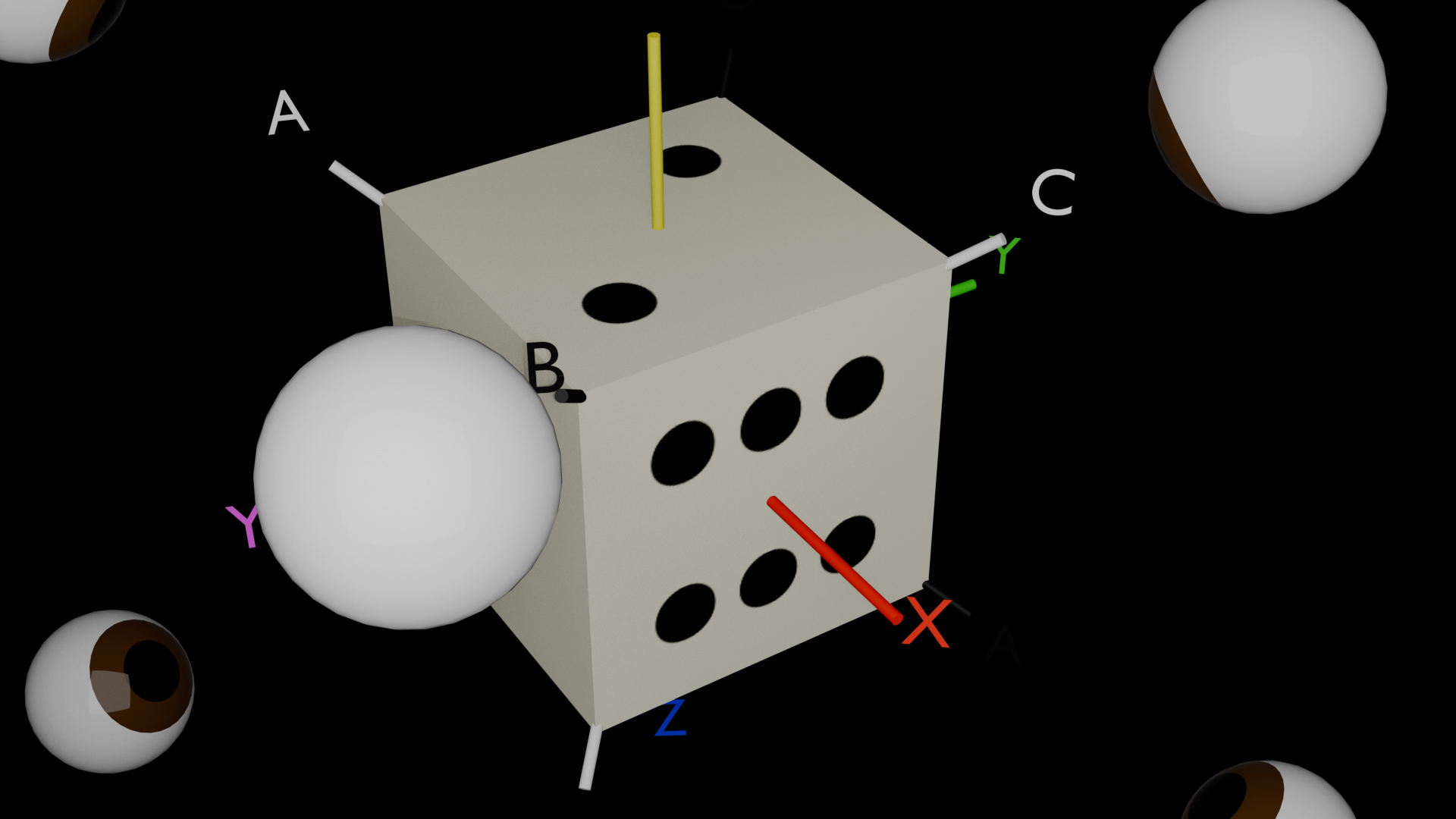 8-observer default grid